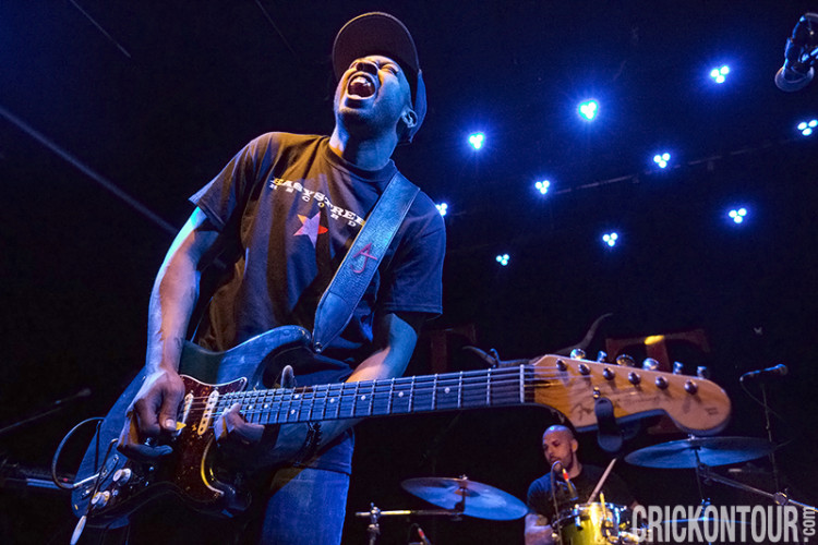 Seattle blues rockers Ayron Jones and The Way perform before a packed house at the Tractor Tavern in Seattle, Wa.
Photo by Alex Crick / Crickontour.com
